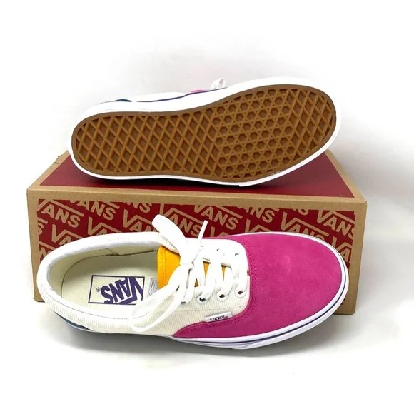 VANS Era Platform Multicolor Low Women's Size 7 Canvas Suede VN0A3WLUWVY - Picture 5 of 11